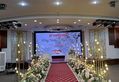 Những điều cần biết khi tổ chức tiệc cưới ở khách sạn